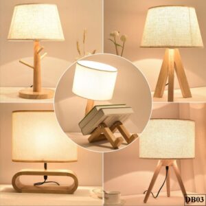 Đèn để bàn bằng gỗ Namae - DB03