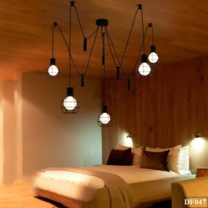 Đèn mạng nhện Retro bóng tròn DF047