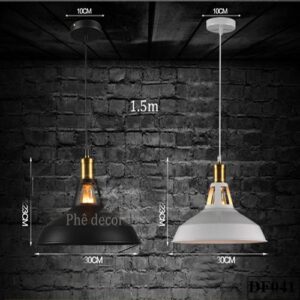 Đèn thả chao kim loại Razyd DF041