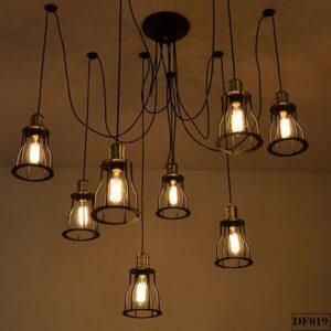 Đèn thả mạng nhện có chao Spid DF019