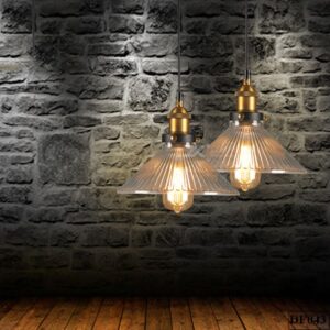 Đèn thả thuỷ tinh hình nón xọc Fazta DF043