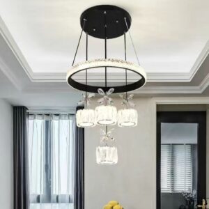 Bộ đèn thả pha lê 4 bóng Tilale DT313