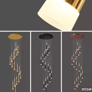 Đèn ống thả chùm thông tầng Ladodo DT245