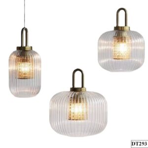 Đèn thả bàn ăn chao thuỷ tinh Onrata DT293
