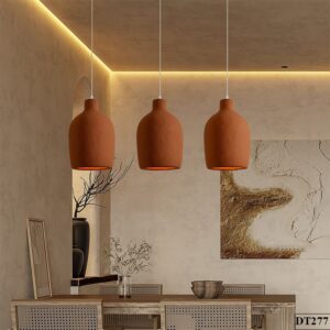 Đèn thả chao gốm Hetaxi DT277