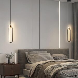 Đèn thả led hiện đại trang trí phòng ngủ Piezo DT316