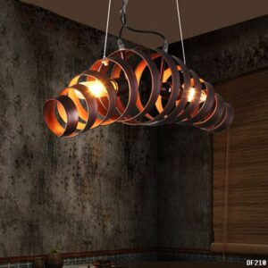 Đèn thả quán cafe hình cặp sừng Trozeu DF210