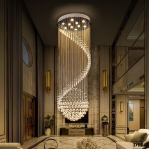 Đèn thả thông tầng uốn lượn DT247