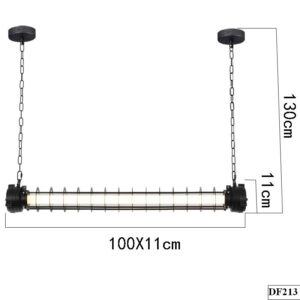 Đèn trang trí quầy bar lò xo xoắn Pinxi DF213