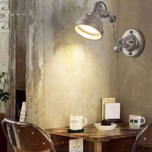 Đèn treo tường decor màu ghi Womi DF216