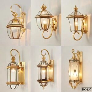 Đèn treo tường ngoài trời chống nước Woan DO137