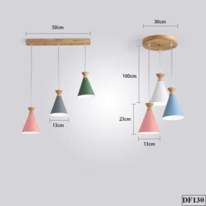 Bộ 3 đèn thả giá rẻ Cheaze DF130