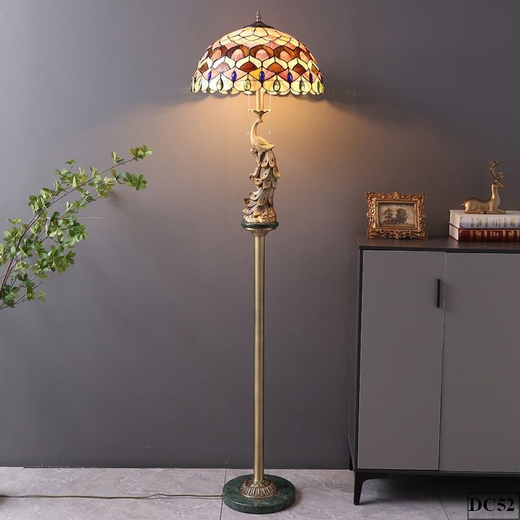 Đèn cây Tiffany Uzyka DC52 - Hoài An Vendor Đèn cây Tiffany Uzyka DC52