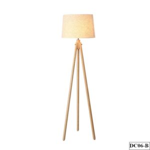 Đèn cây gỗ phòng khách 3 chân Yado DC06