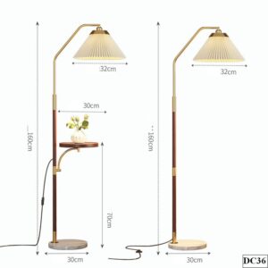 Đèn cây phòng khách có sạc không dây Fudi DC36