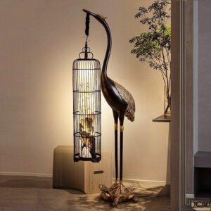 Đèn Cây Tam Sư Hạc cưỡi Rùa DC60