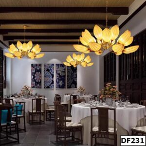 Đèn chùm hoa sen Zenligh DF231