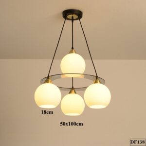 Đèn chùm thả 4 bóng Bizba DF138