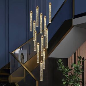 Đèn chùn thả phòng khách hình ống Ynu DT243