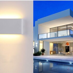 Đèn ốp tường 2 đầu hình chữ nhật Ringa -DO12