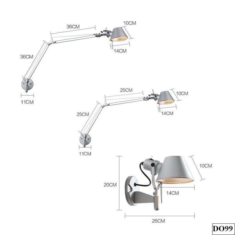 Đèn làm việc treo tường Peteter DO98 - Hoài An Vendor Đèn làm việc treo tường Peteter DO99