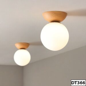 Đèn thả chao thủy tinh trang trí bàn ăn Xure Mune DT366