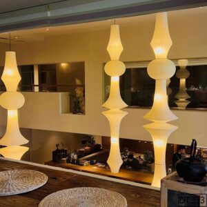 Đèn thả chao vải Manta DT333