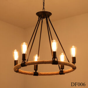 Đèn thả chùm dây thừng Vitalic DF006