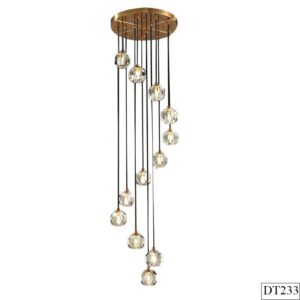 Đèn thả chùm thông tâng nhiều bóng Pindota DT233