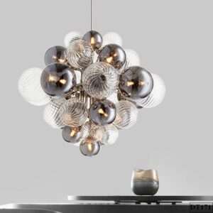 Đèn thả chùm thuỷ tinh cao cấp 15 bóng DT171