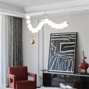 Đèn thả chuỗi ngọc trai Glosbe DT142