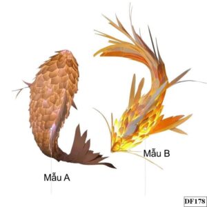 Đèn thả con cá cao cấp Fizi DF178