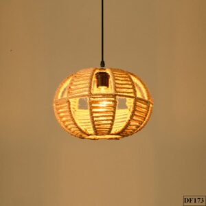 Đèn thả dây thừng hình tròn Hapo DF173
