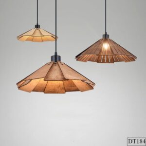 Đèn thả gỗ Polywo DT184