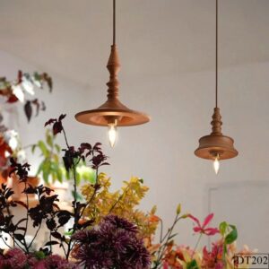 Đèn thả gỗ cổ điển Slimer DT202