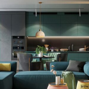 Đèn thả gốm phong cách Nhật Bản DT94