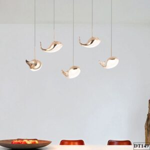 Đèn thả hình cá voi Whale DT149