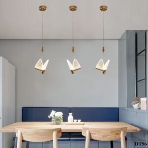 Đèn thả hình con bướm bằng thuỷ tinh Butterfly DT96