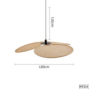Đèn thả mây tre đan Babazo DT221