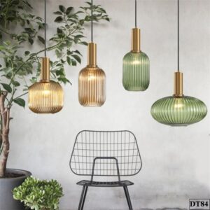 Đèn thả thủy tinh nhiều màu Pindo DT84