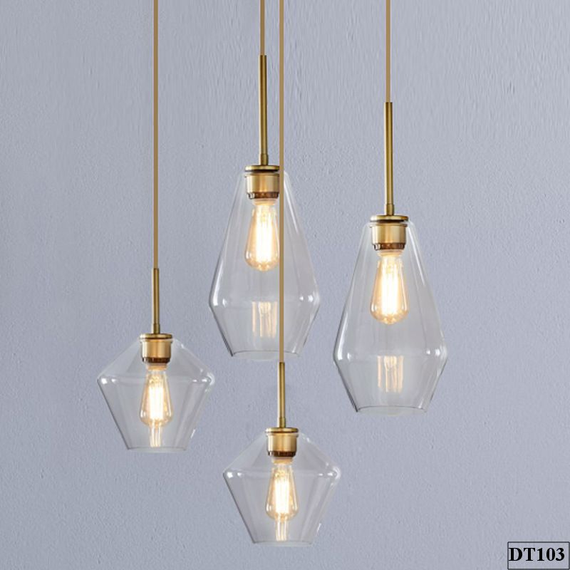 Đèn thả trang trí thuỷ tinh Tinal DT103 - Hoài An Vendor Đèn thả trang trí thuỷ tinh Tinal DT103