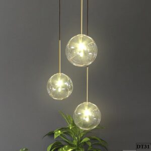 Đèn thả thủy tinh tròn Tadan - DT31
