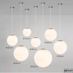 Đèn thả thủy tinh Moonzy DF119