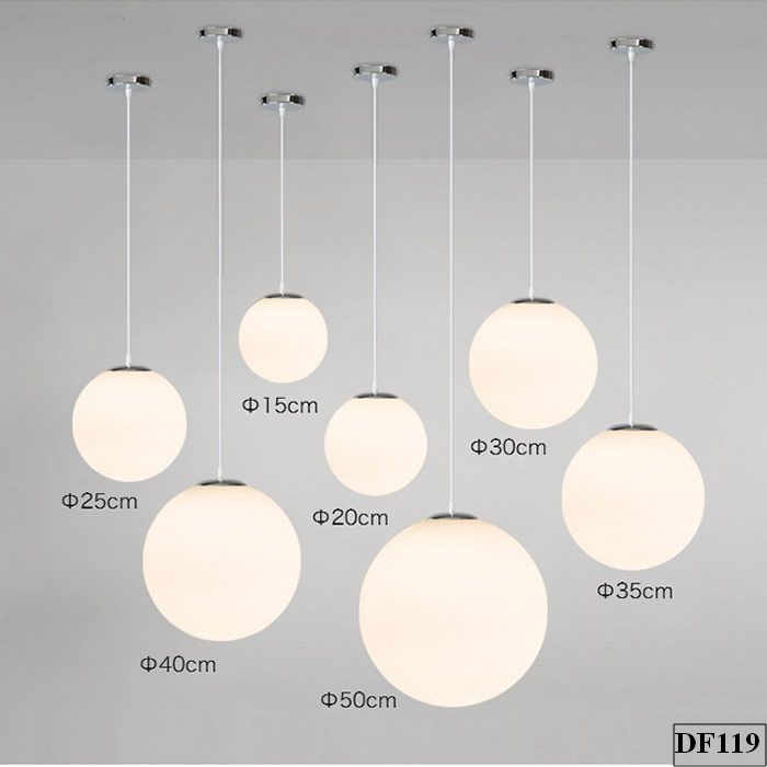 Đèn thả thủy tinh Moonzy DF119 - Hoài An Vendor Đèn thả thủy tinh Moonzy DF119