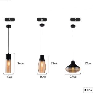 Đèn thả thủy tinh trang trí Shy DT66