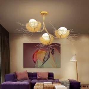 Đèn thả hình tổ chim Nestlight DF088