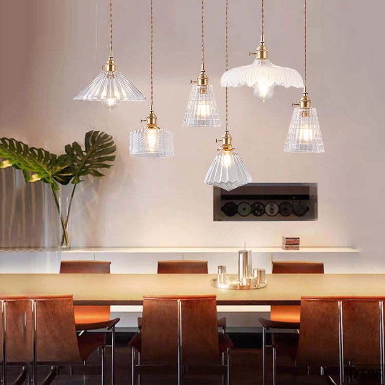 Đèn thả trần thuỷ tinh Pilala DT95 - Hoài An Vendor Đèn thả trần thuỷ tinh Pilala DT95