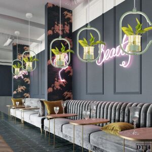 Đèn thả trồng cây đèn led Rimu - DT14