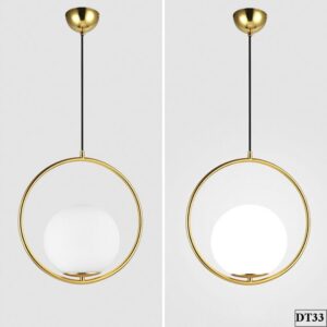 Đèn thả trang trí hình tròn Fama-DT33