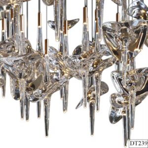 Đèn thủy tinh thả thông tầng Under DT239